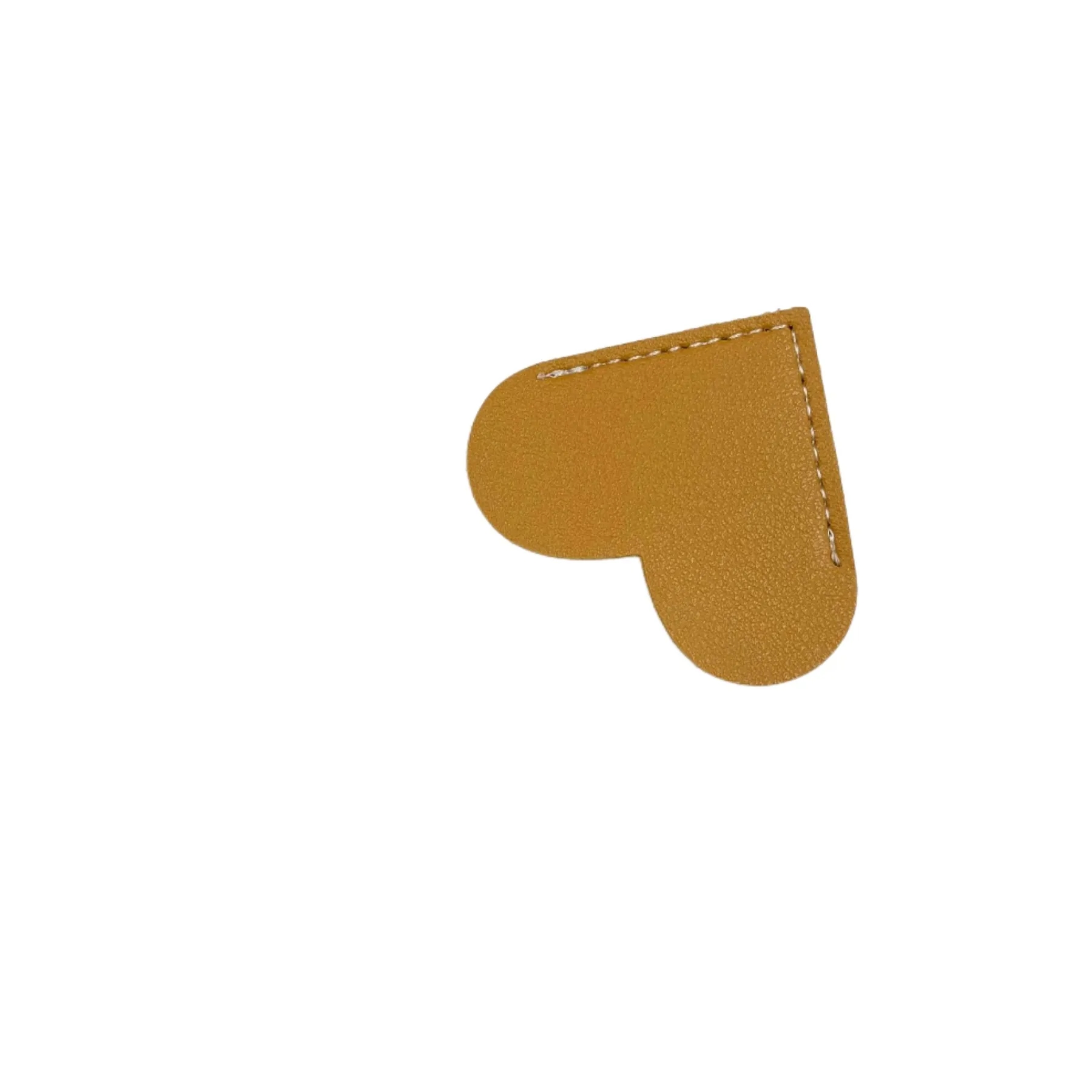 Heart Corner Cute Leather Bookmark 2