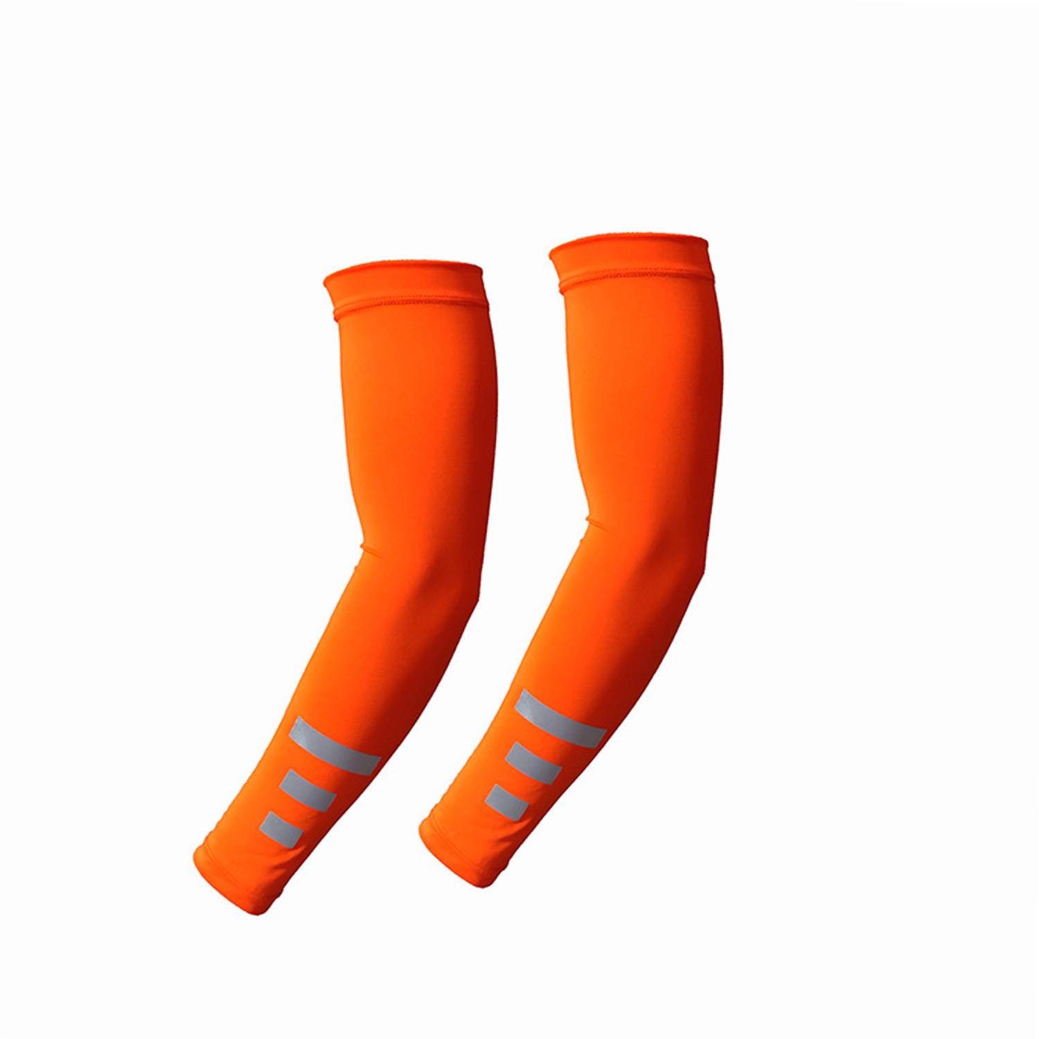 Reflective Strap Sun Protection Compression Arm Sleeves 8