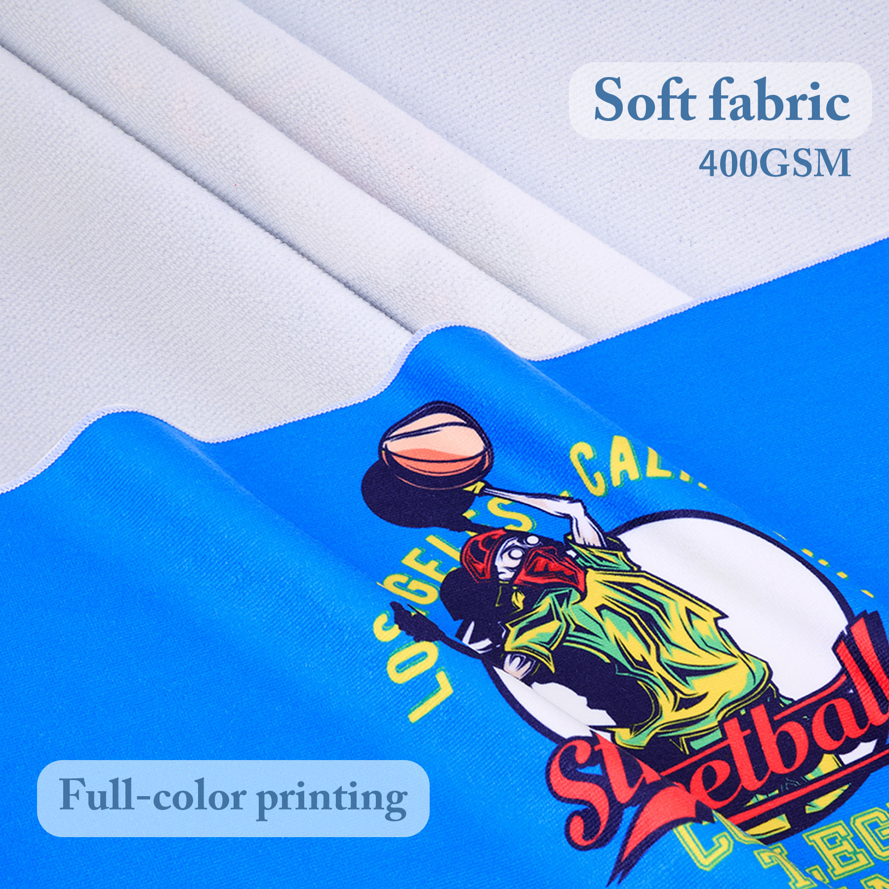 400GSM Sublimated Rally Towel 11" X 18" 5