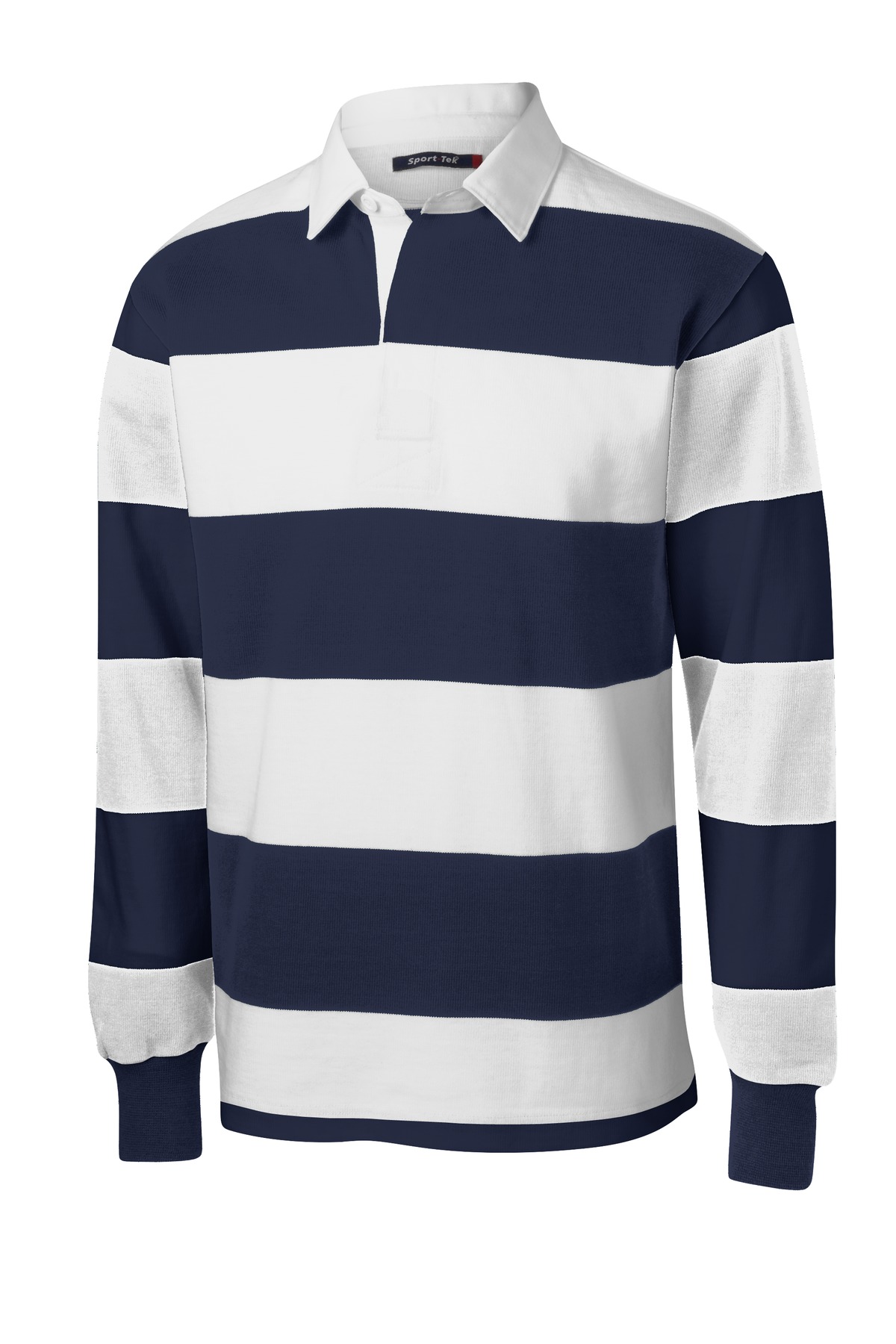 Sport-Tek Classic Long Sleeve Rugby Polo. ST301 10