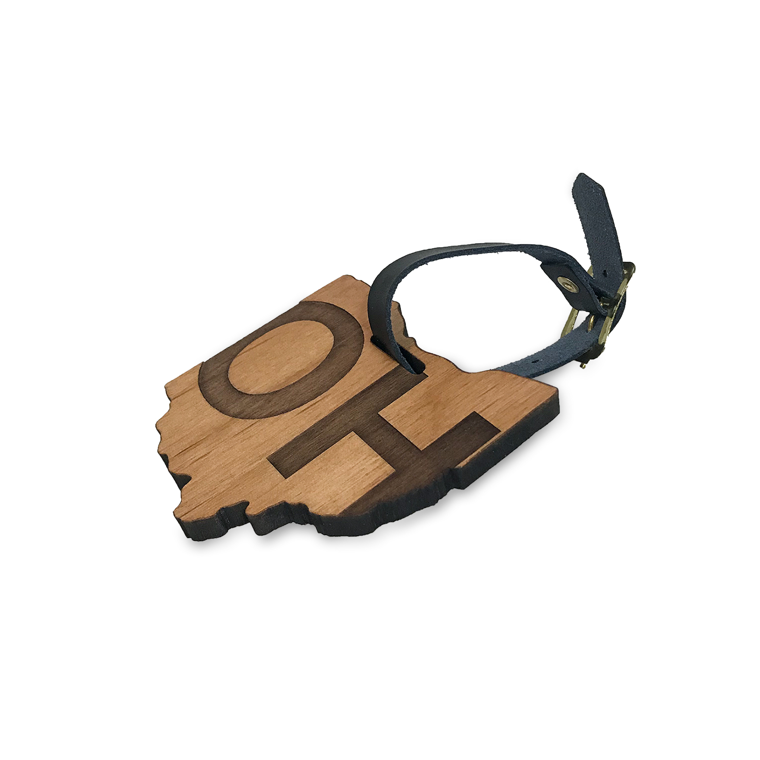 Wood State Bag Tag 9