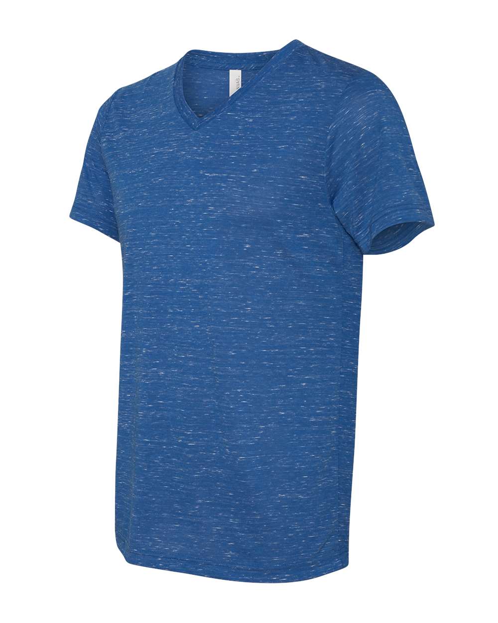 Unisex Textured Jersey V-Neck Tee - 3655 50