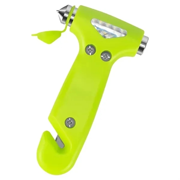 ABS Emergency Hammer - Durable Tungsten Steel Blade 12