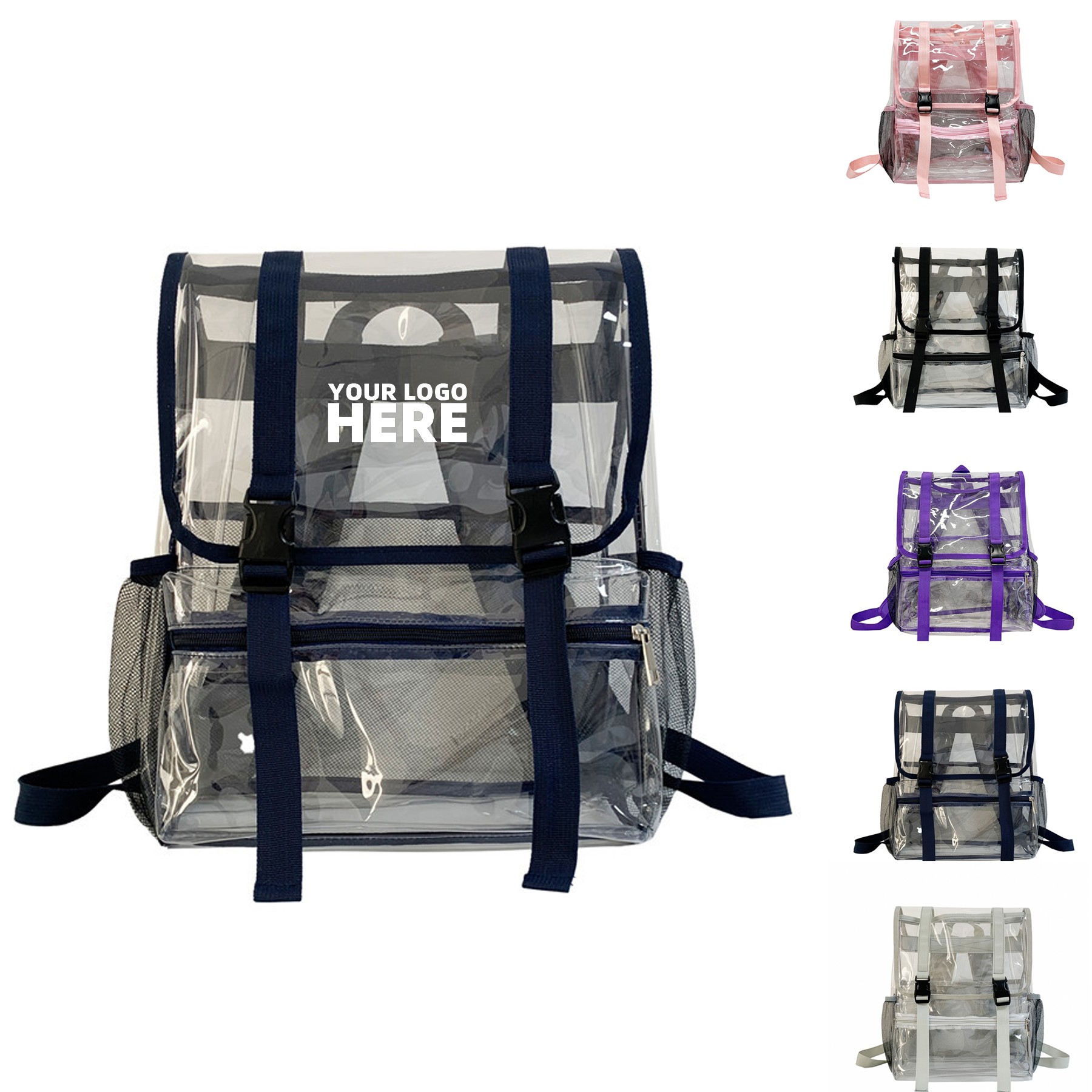 Pvc Clear Backpack