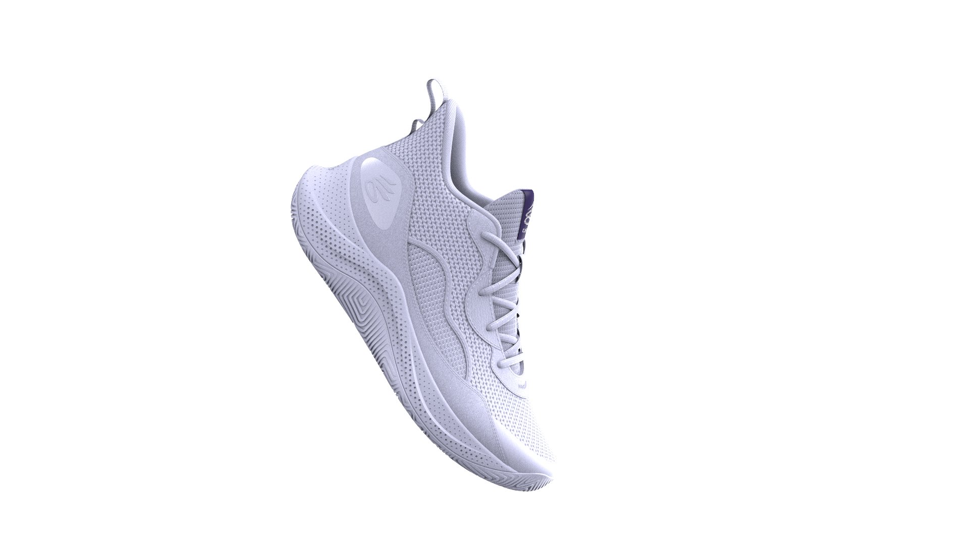 Curry 3Z 24 Suede Pre-School Basketball Shoes, custom athletic wear with logo imprint 3