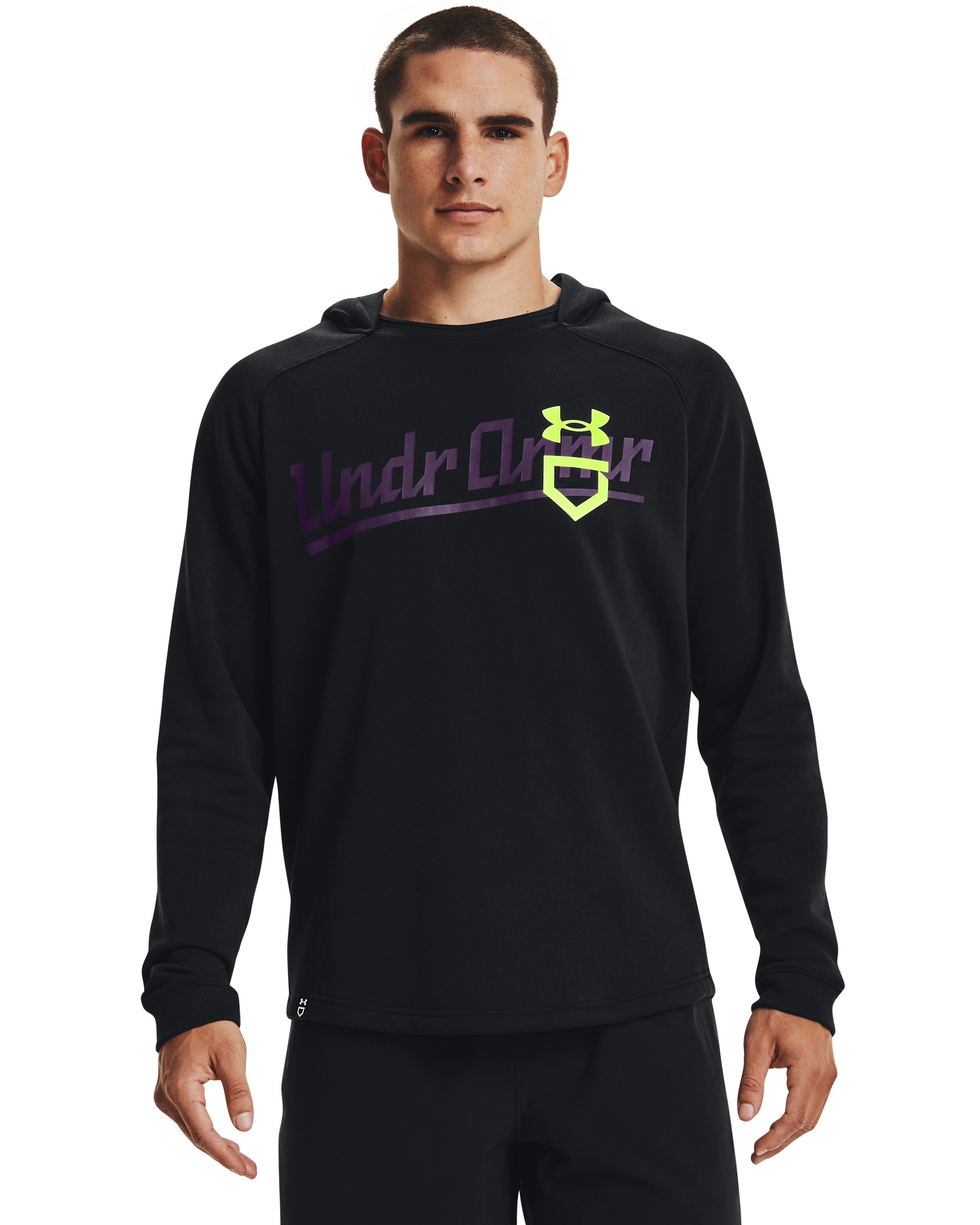 Men's UA Baseball Graphic Hoodie, custom hoodie or sweatshirt with logo imprint 2