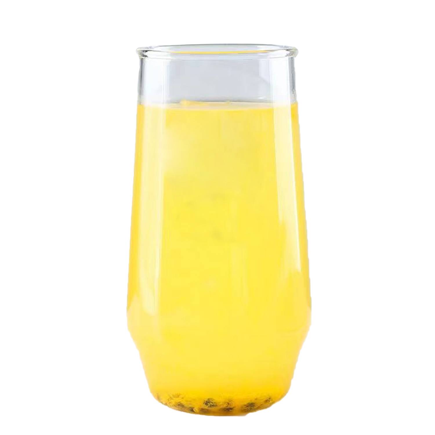 16 oz European style single-layer glass cup 1