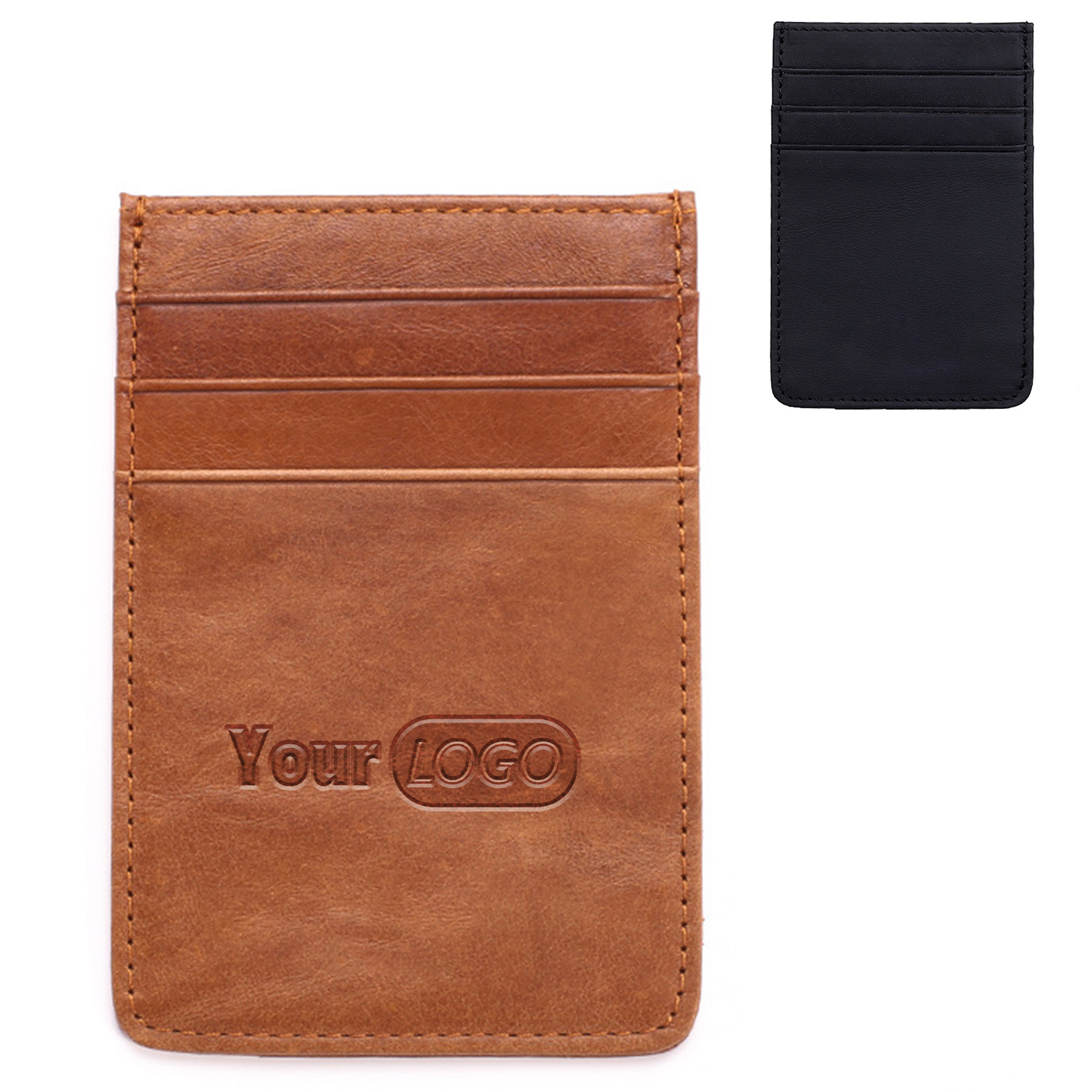 genuine Leather RFID anti-theft card bag 1