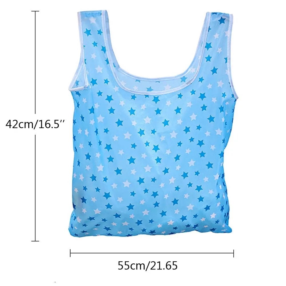 Large Reusable Foldable Grocery Bags, custom tote bag with logo imprint 7