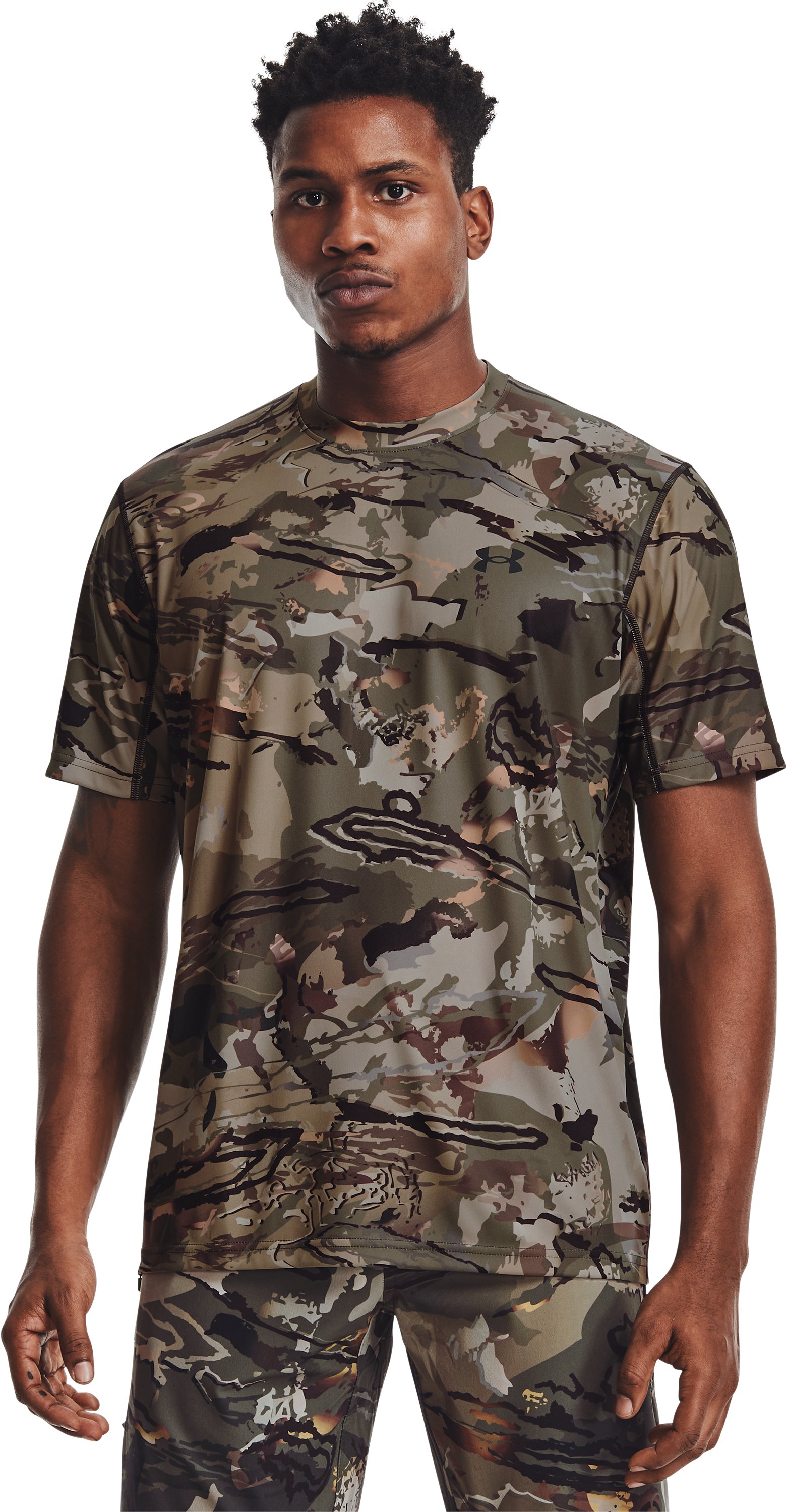 UA Iso-Chill Brush Line Men's Short Sleeve 3
