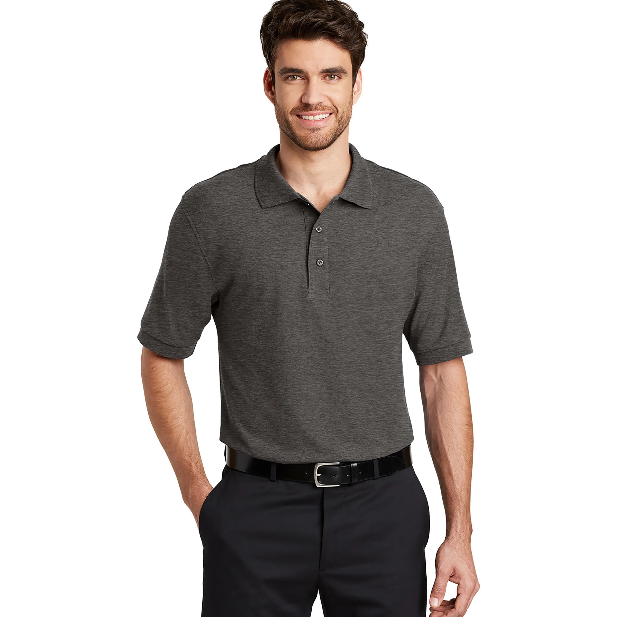 PORT AUTHORITY(R) SILK TOUCH(TM) POLO 47
