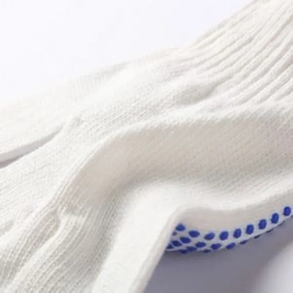 Anti-Slip Knitted PVC Dots Work Glove 5