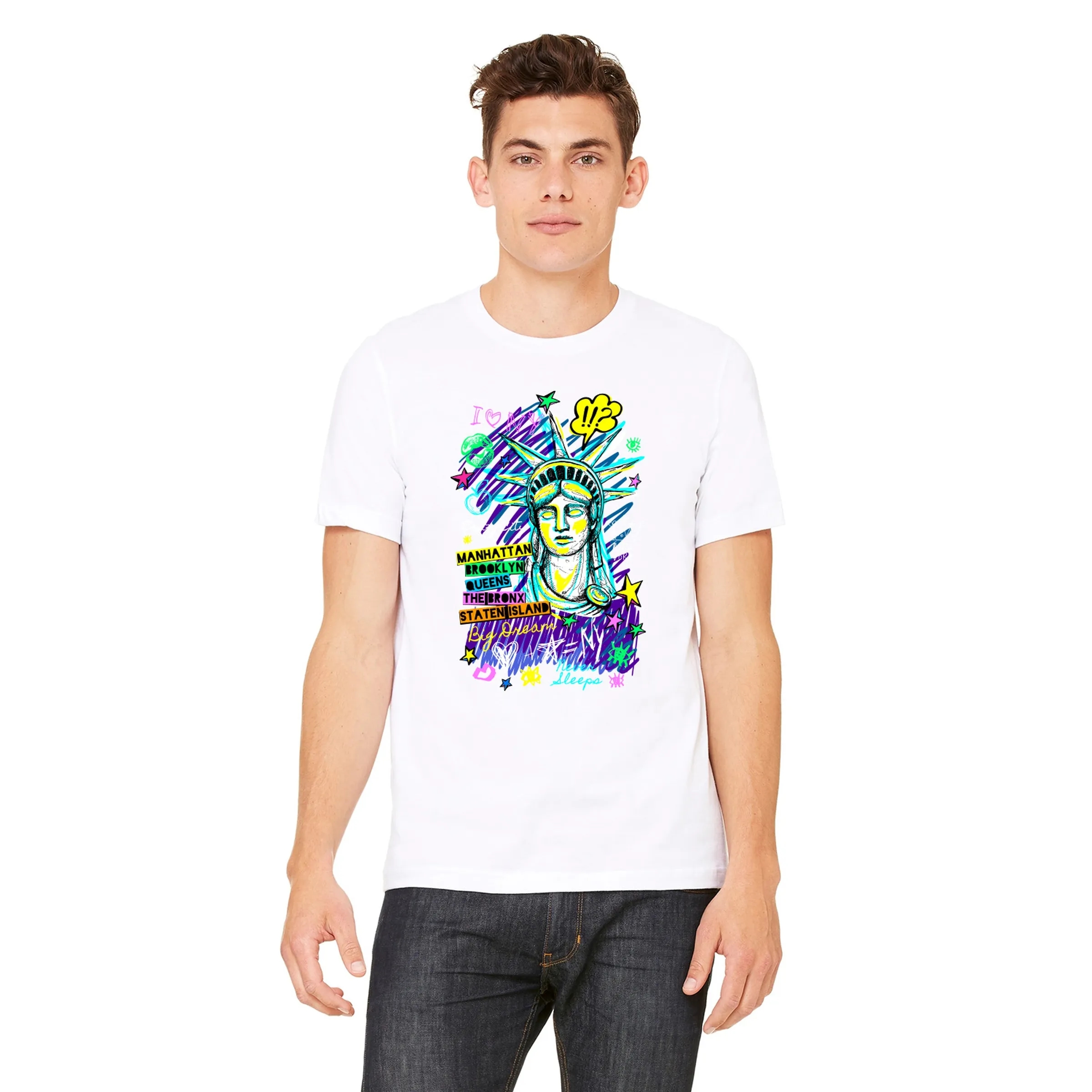 Bella + Canvas Unisex Jersey Short-Sleeve T-Shirt 112