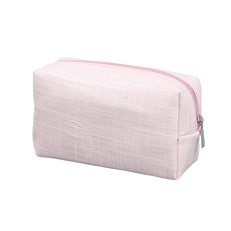 Custom Canvas Travel Makeup Pouch & Cosmetic Toiletry Bag 6