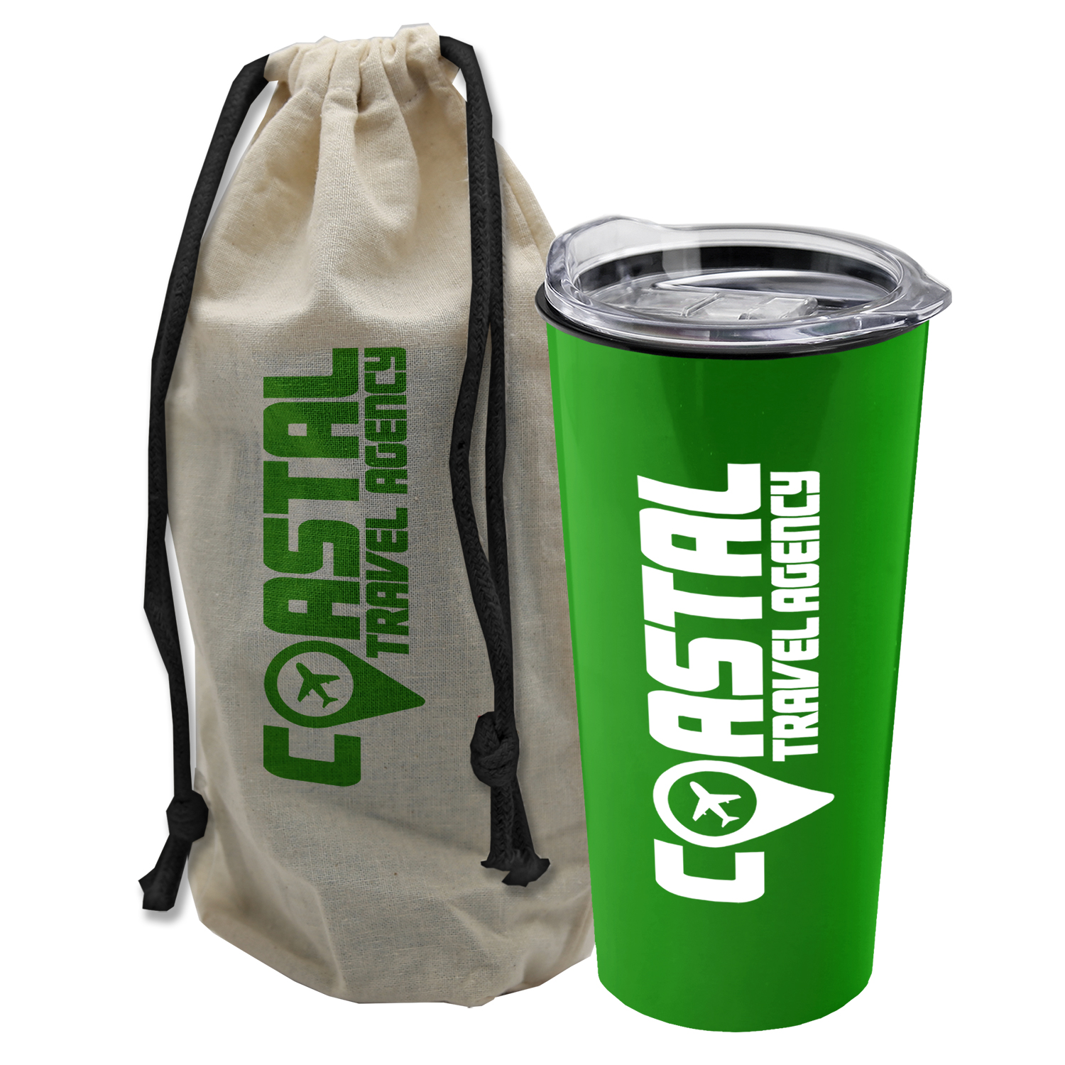 Explorer Tumbler - 18 oz. Tumbler with Se- in a Reusable Cotton Bag 3