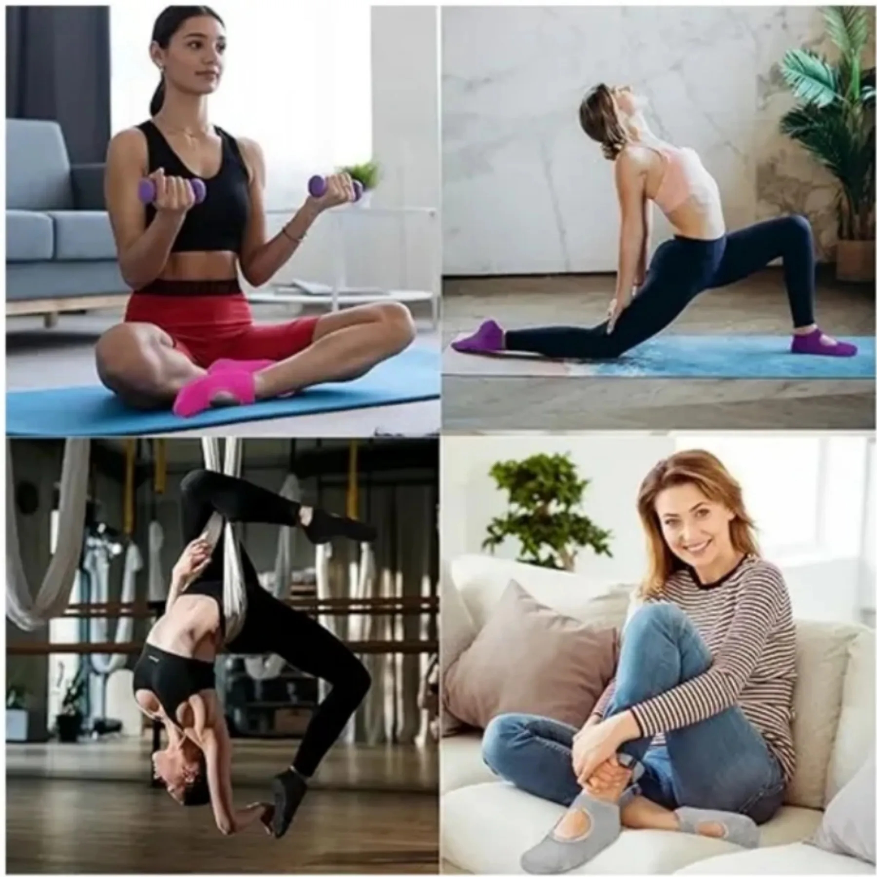 Yoga Pilates Socks 3