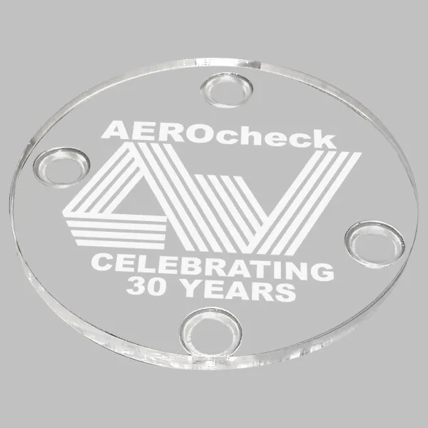 Laser Etched Acrylic Coasters 3