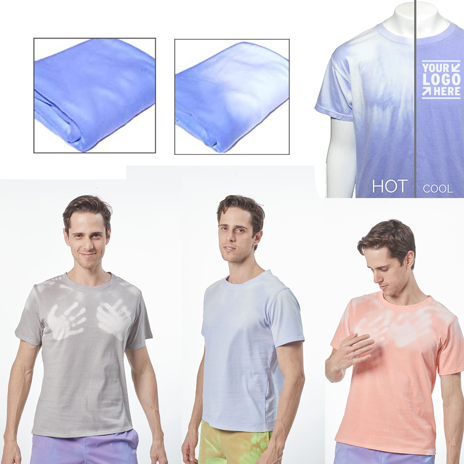 Heat Sensitive Color Changing Men's T Shirt 2
