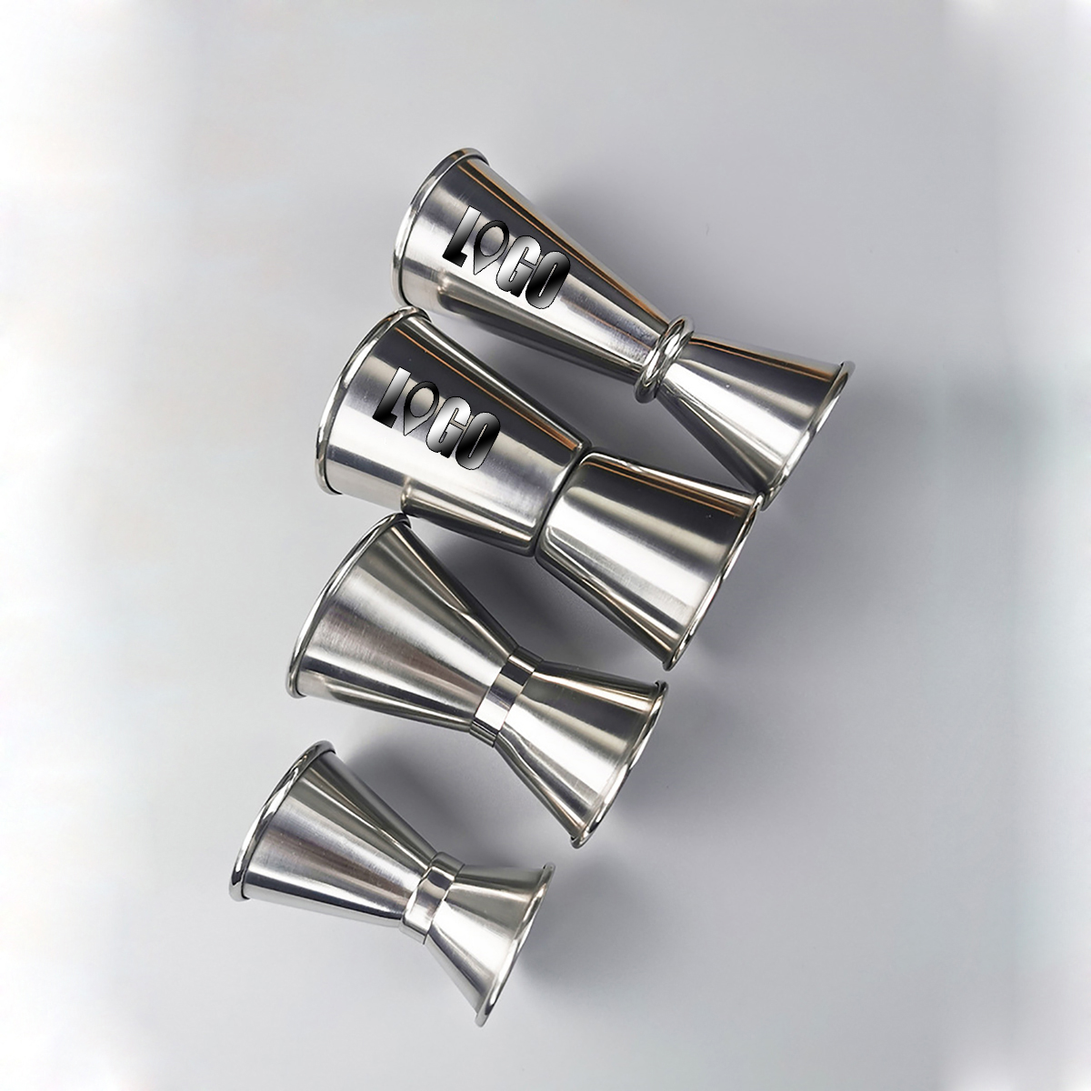 Double Jigger Cocktail Drink 304 Stainless Steel 1