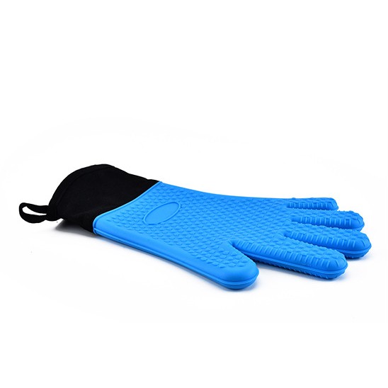 One piece Silicone Cooking Gloves Kitchen Oven Mitt 9
