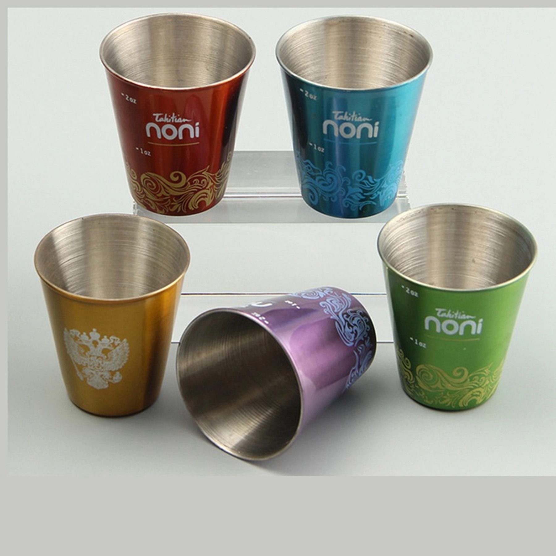 2 OZ. Stainless Steel Wine Cup Shot Glass 4