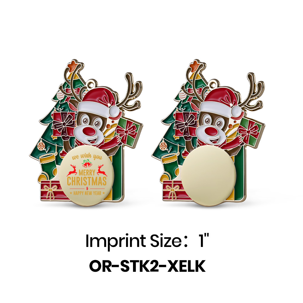 2.5" Stock UV Print Ornaments 7