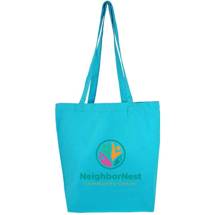 Best Selling Colored Cotton Tote 18