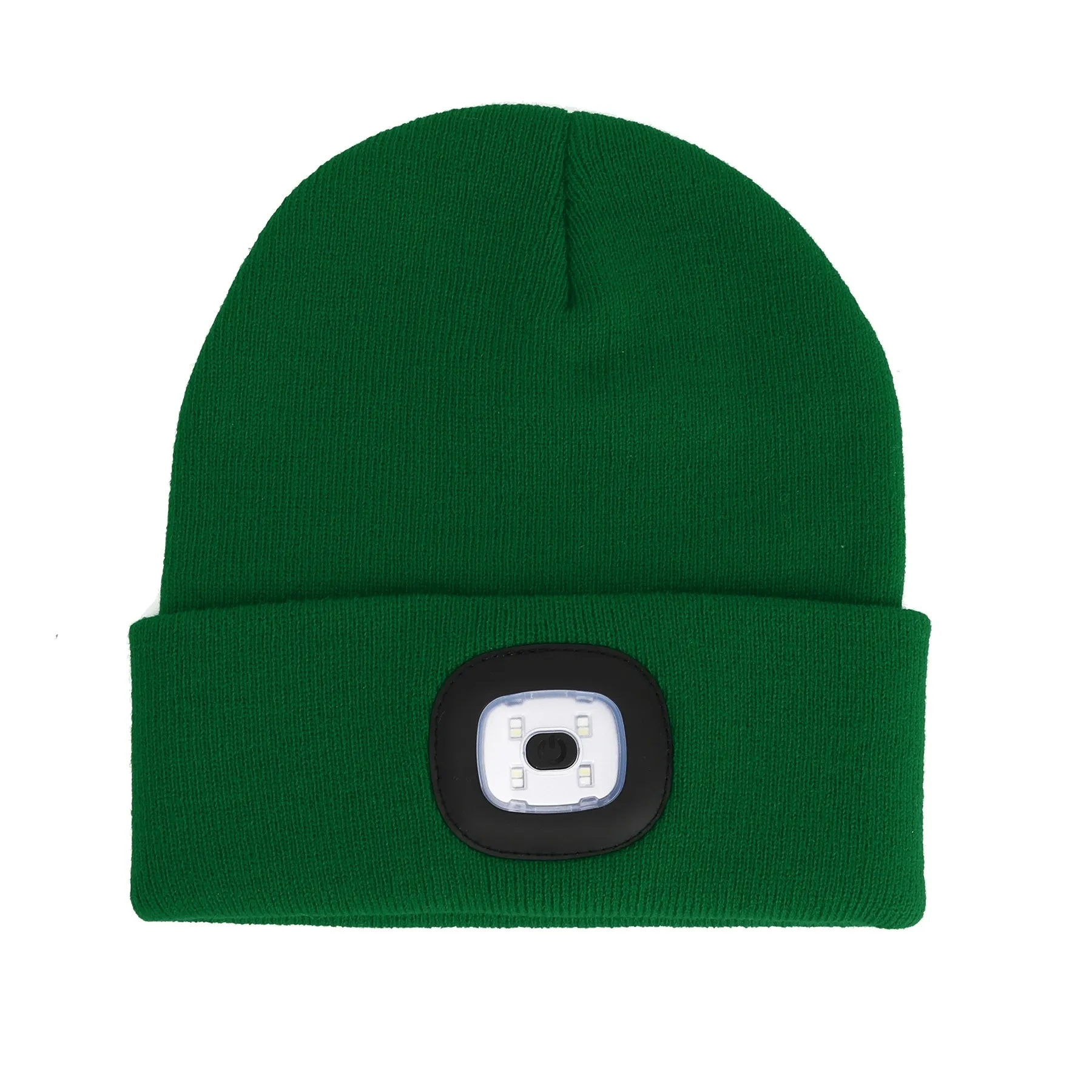 Knit Beanie With LED Light 9