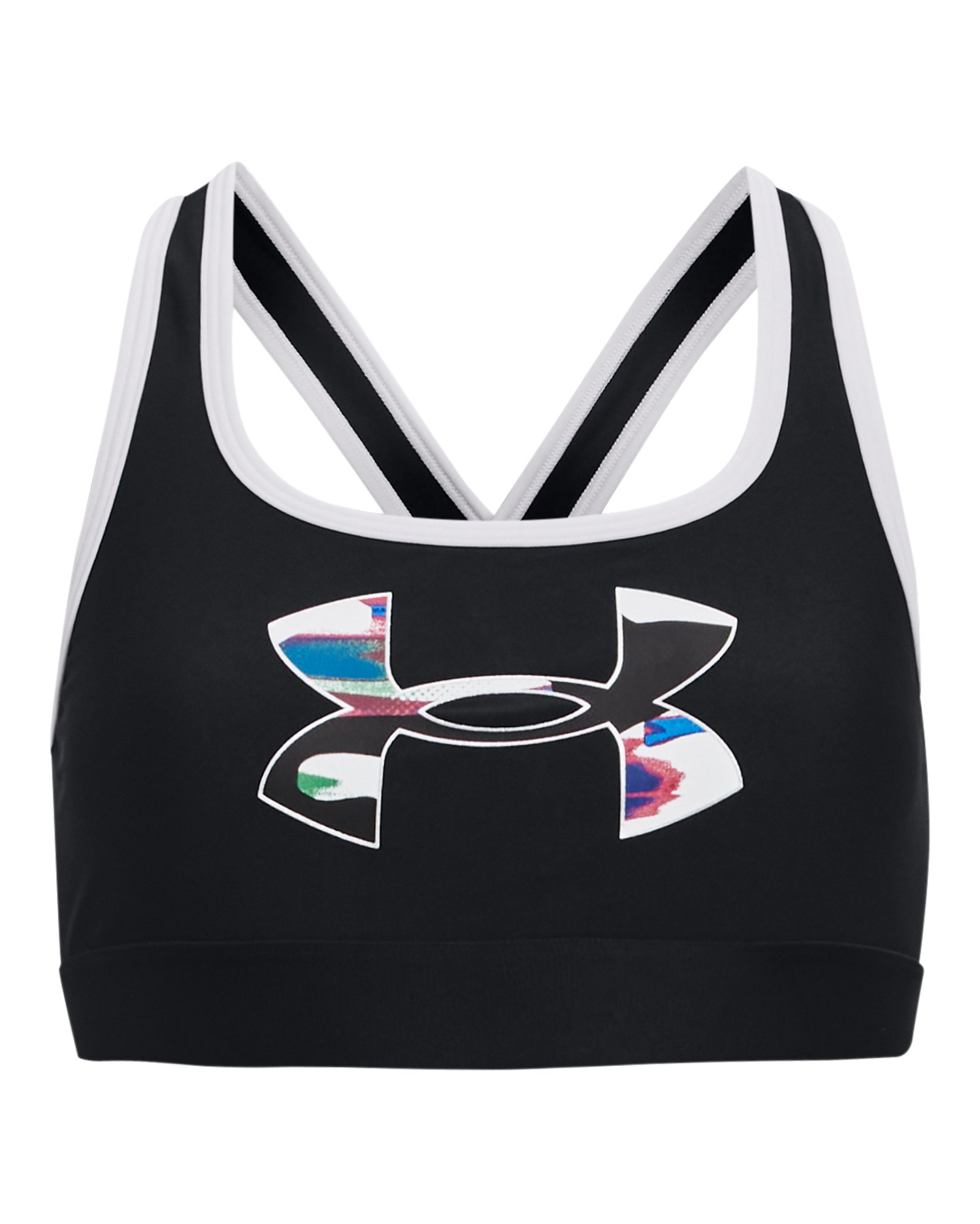 UA Crossback Graphic Girls' Sports Bra 8