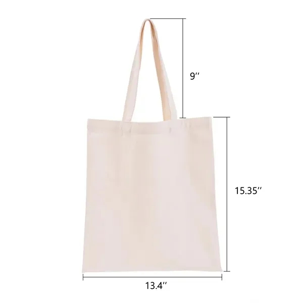 Cotton Tote Bags with Lightweight Medium Size Economical, custom tote bag with logo imprint 4