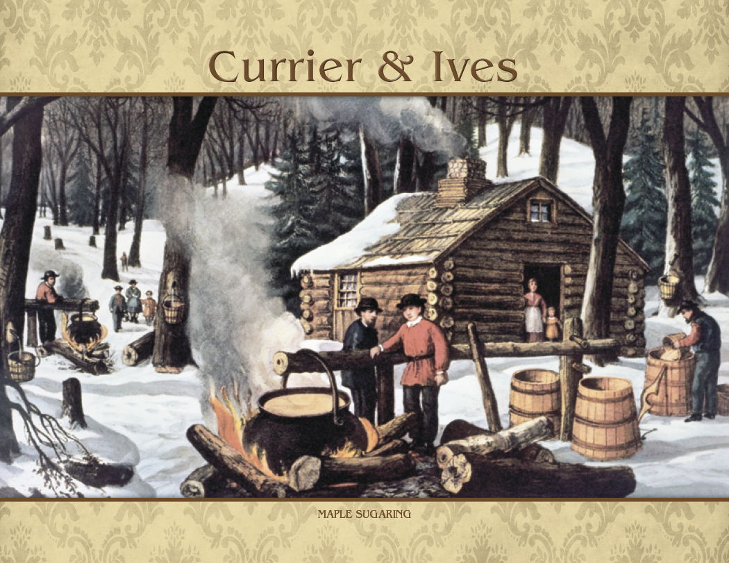 Good Value™ Currier & Ives - Stapled Calendar 36