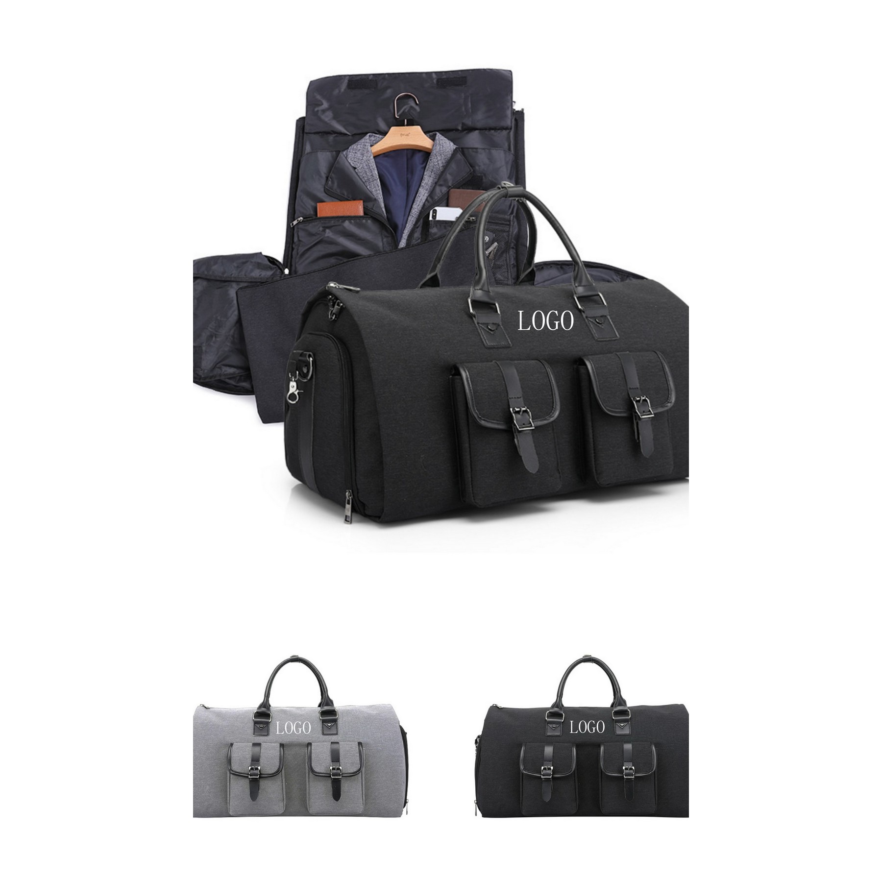 Large Garment Bags For Travel Suit Weekend Flight Bag 2