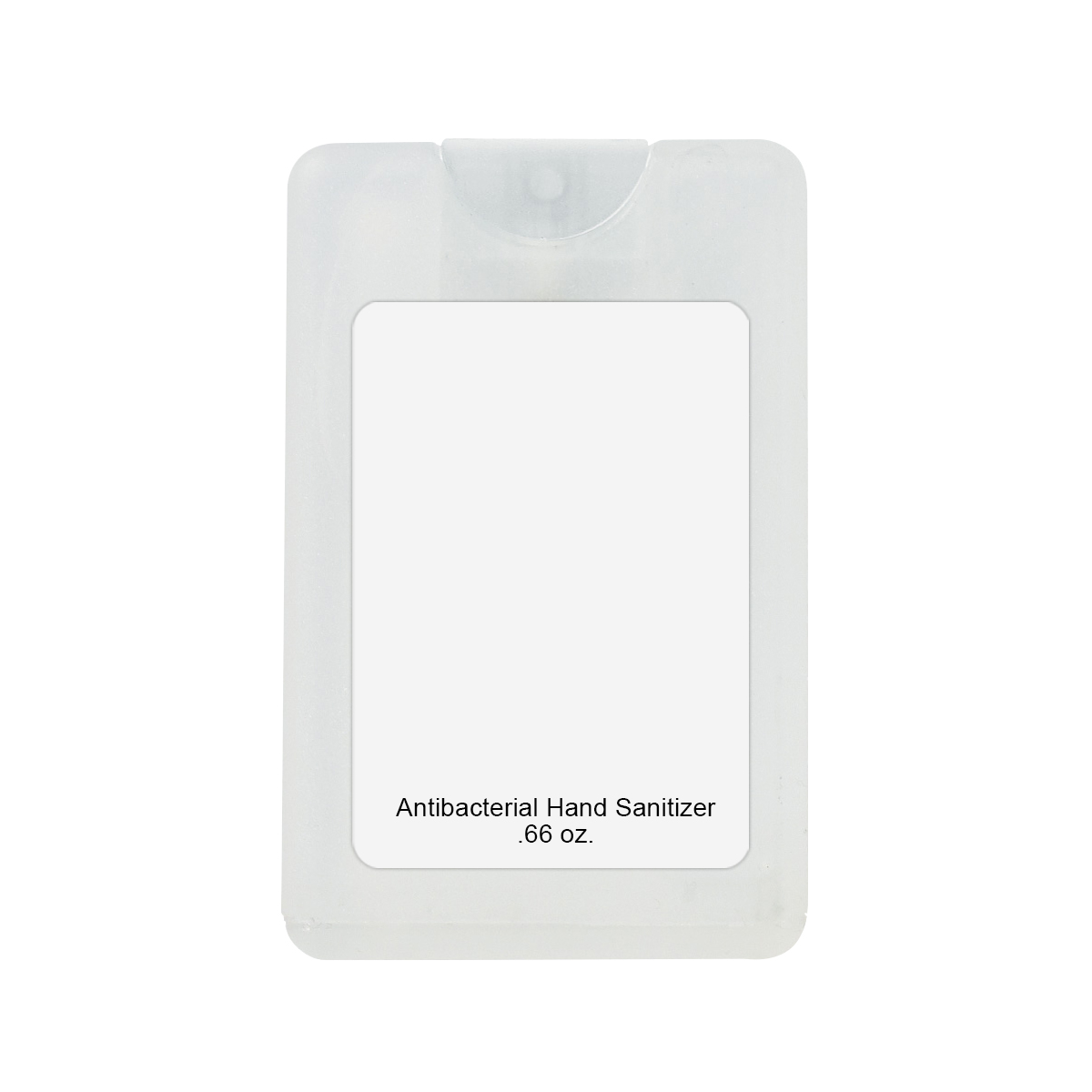 .66 Oz. Card Shape Hand Sanitizer 19
