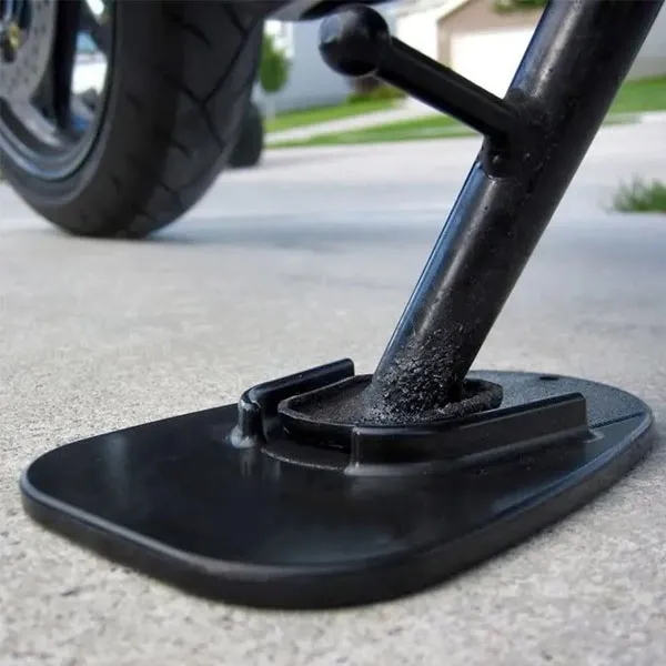 Universal Plastic Motorcycle Kickstand Plate - 5 " x 3.25 " 4