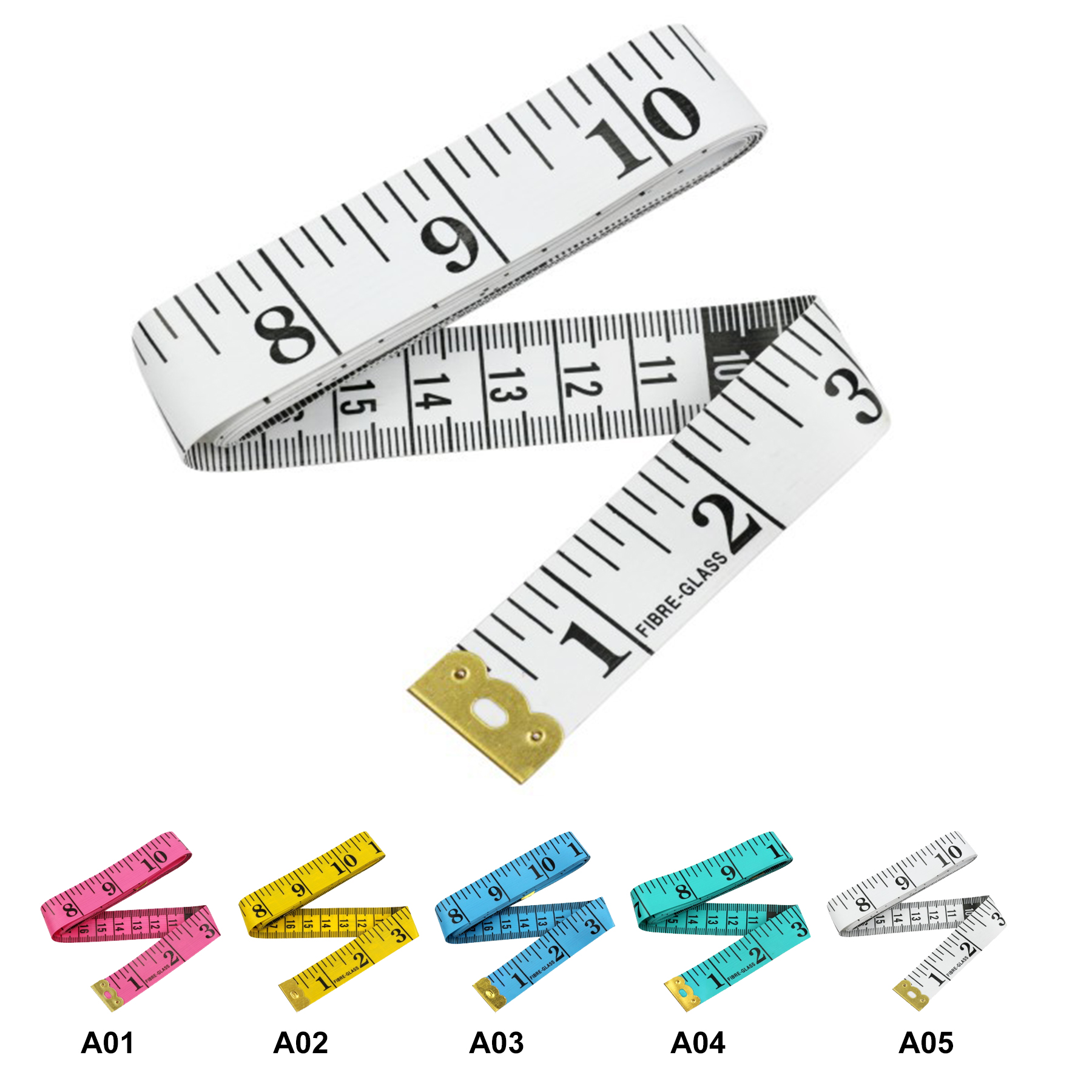 Soft Tape Measure Double Scale Body Sewing Flexible Ruler
