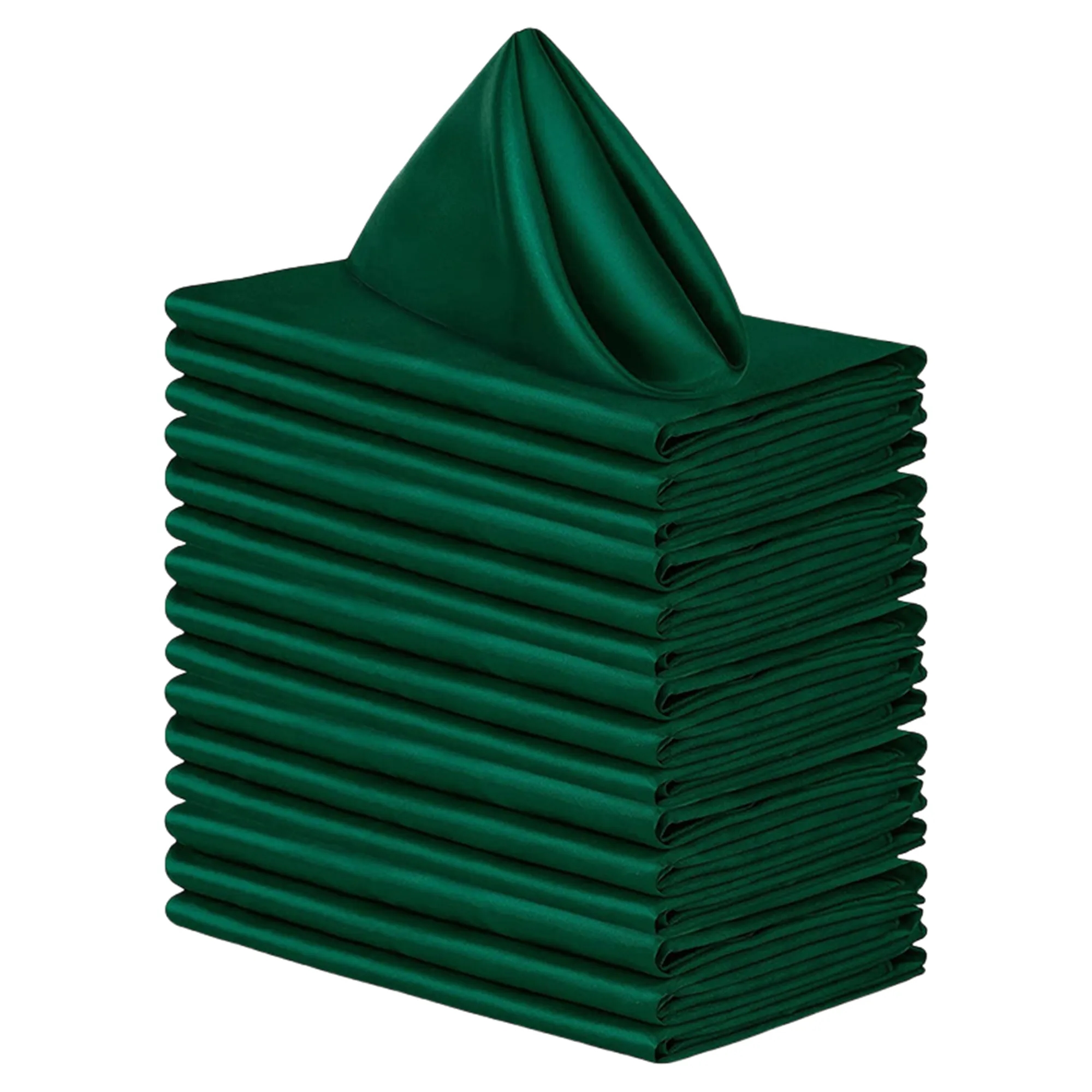 Banquet Soft Smooth Satin Polyester Square Napkin 6