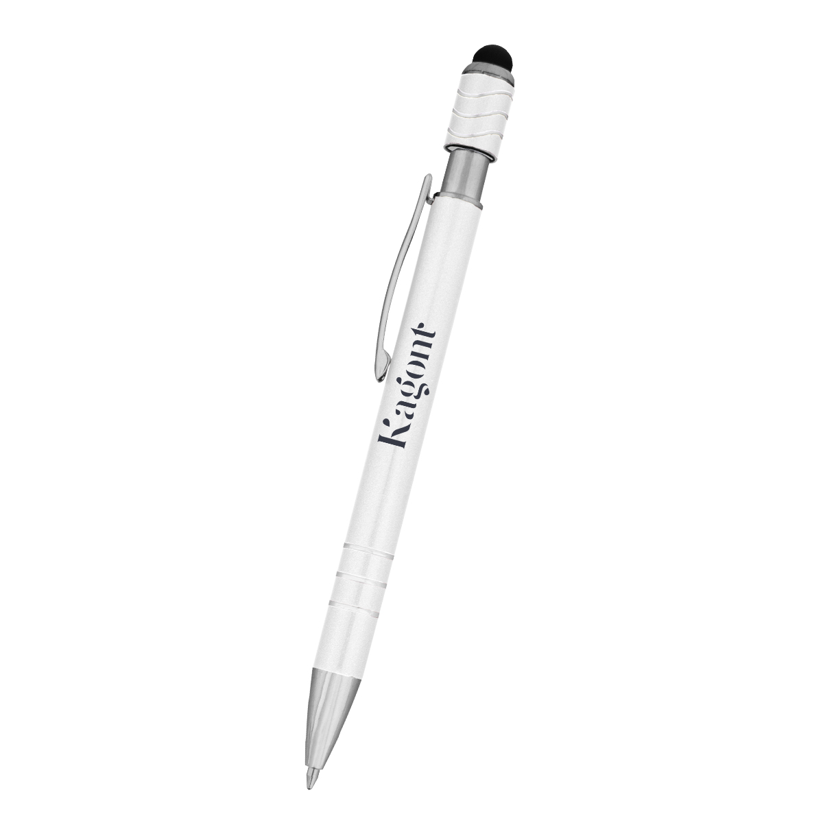 Spin Top Pen With Stylus 15