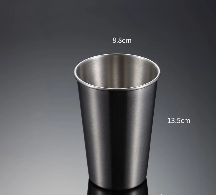 16 Oz Reusable Rainbow Stainless Steel Cup 3