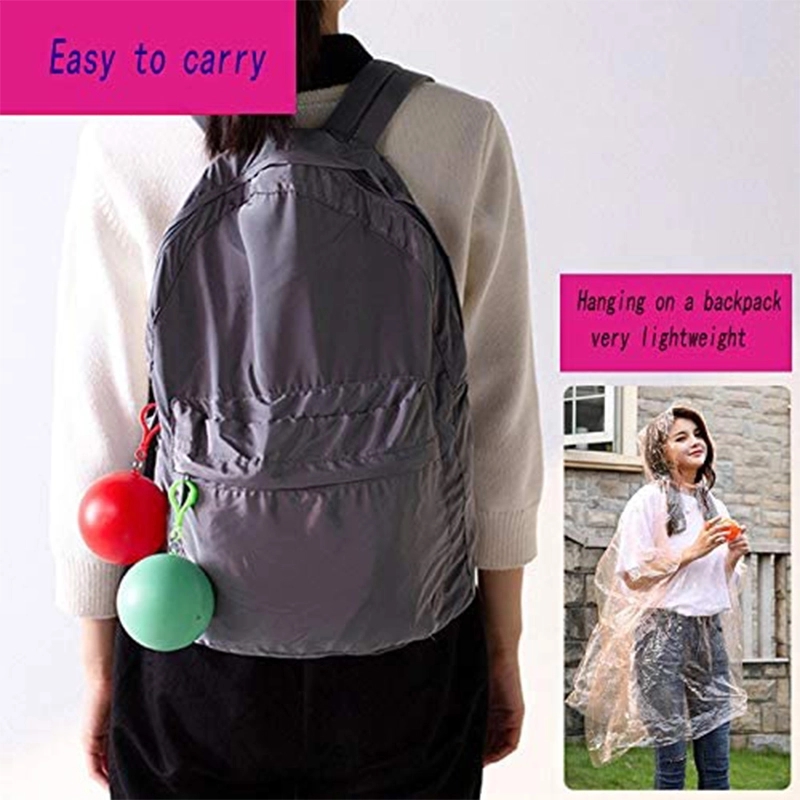 Raincoat Ball Hook Outdoor Disposable 4