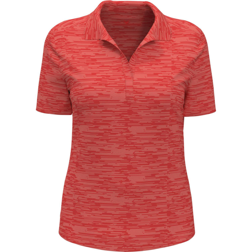 Callaway® Moisture Wicking Broken Stripe Women's Polo Shirt with Custom Logo