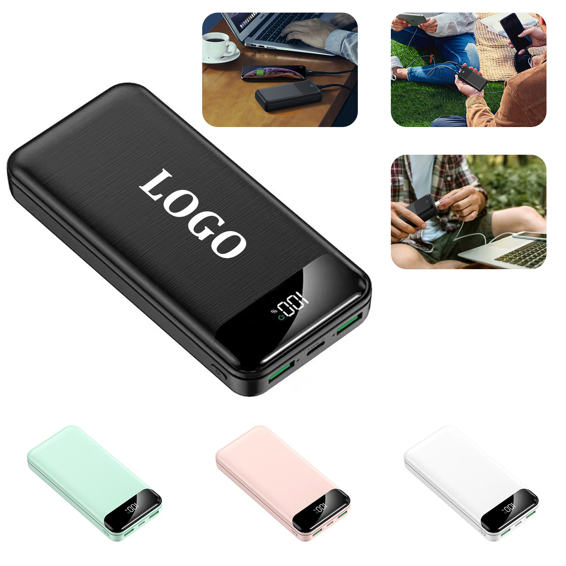 Portable Charger Power Bank 20000mAh 4