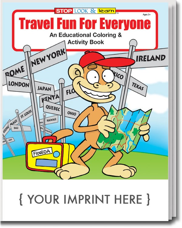 COLORING BOOK - Travel Fun For Everyone Coloring & Activity Book 2
