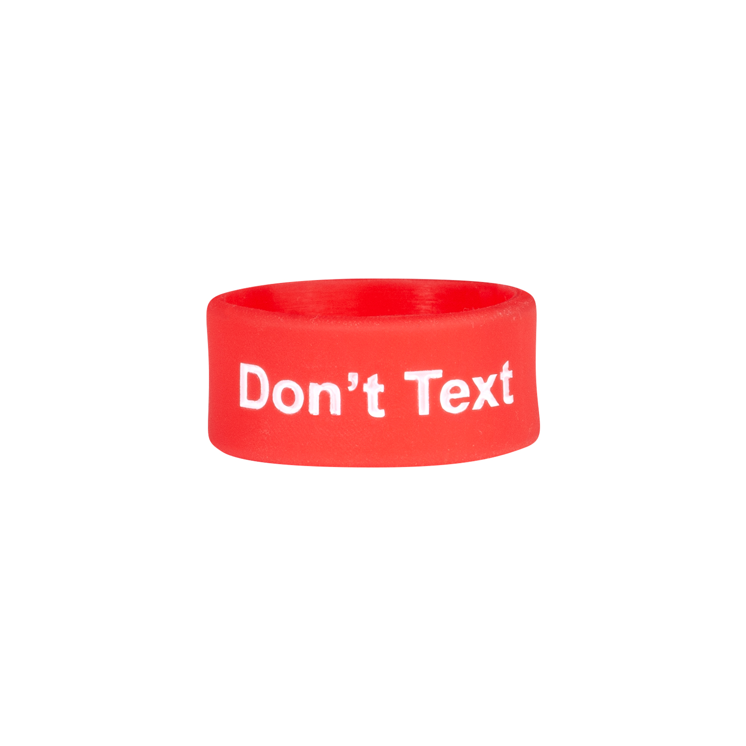 1/2" Silicone Ring - Debossed 1