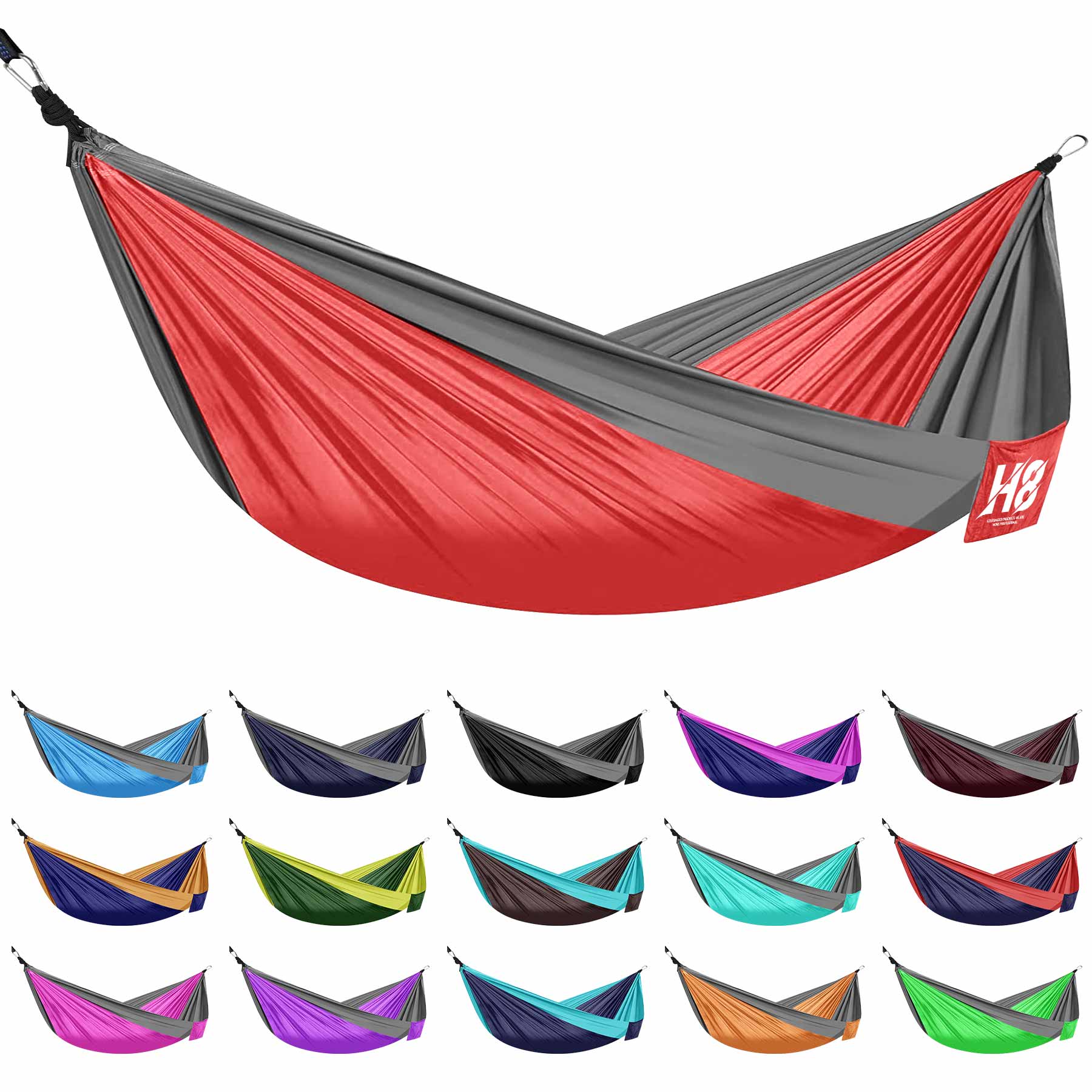 Hammocks with 2 Tree Straps and Carry Bag 2