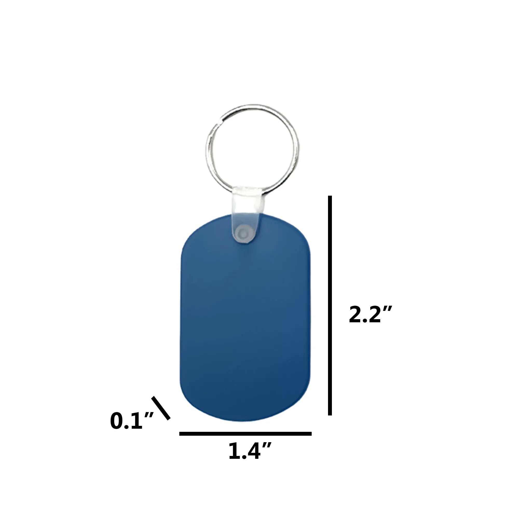 Waterproof Custom PVC Key Tag 1