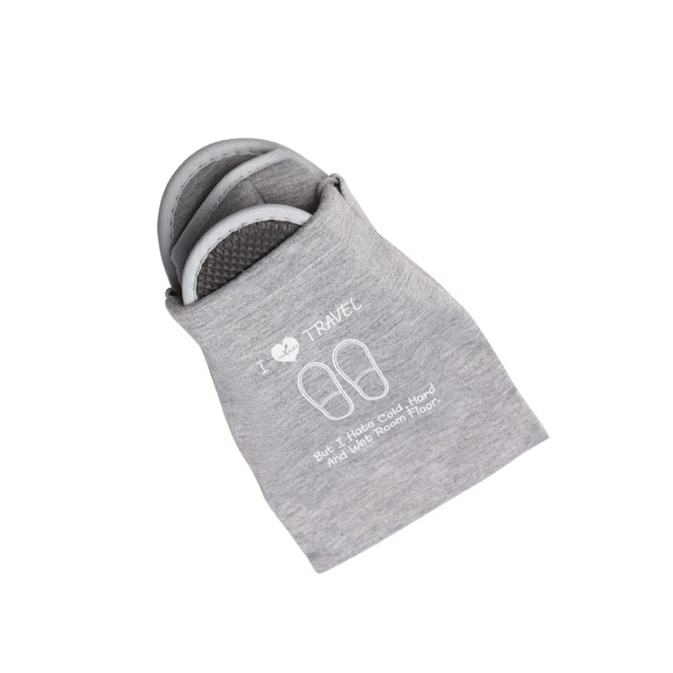 Portable Travel Slippers with Storage Bag 1