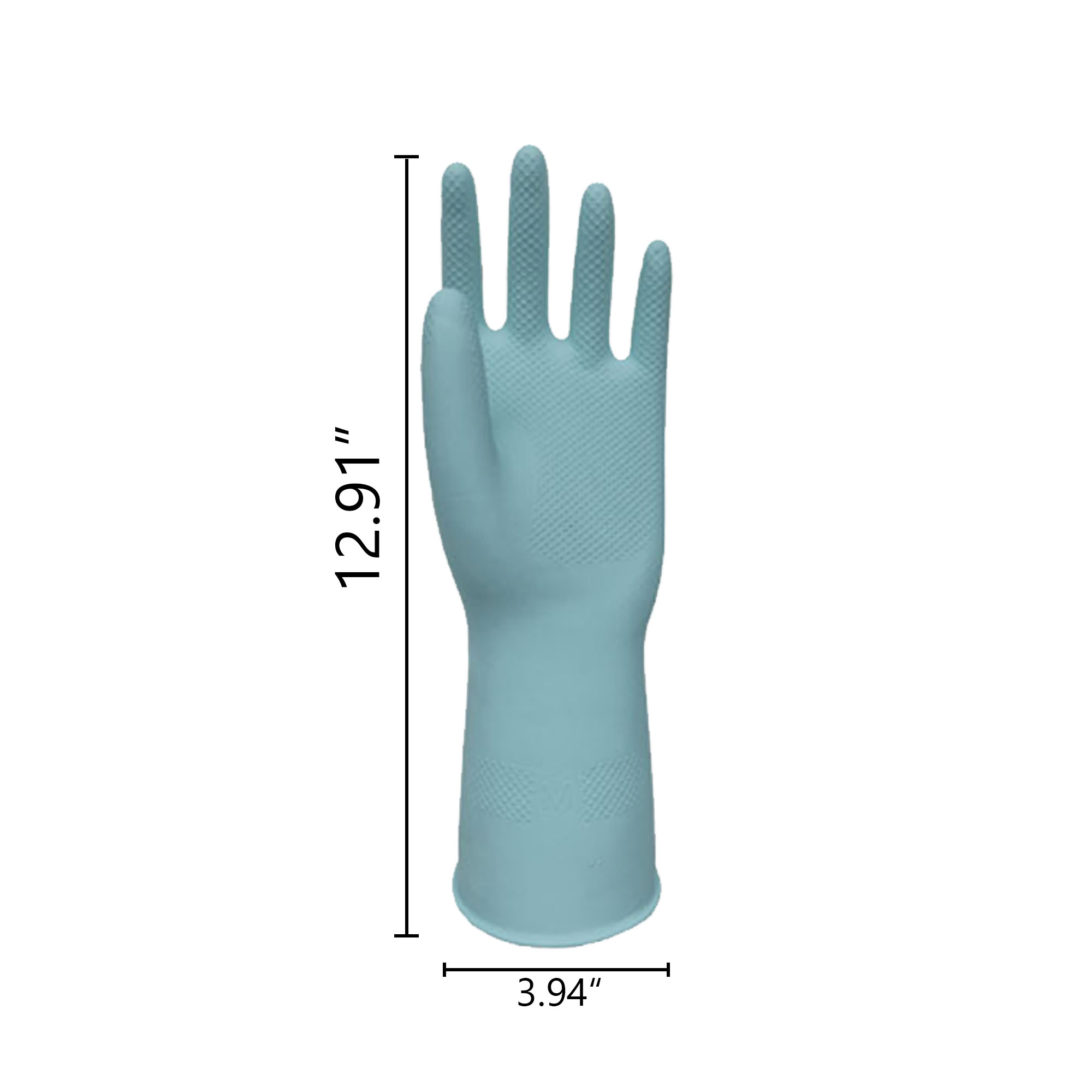 MOQ500 Household Kitchen Latex Gloves 2