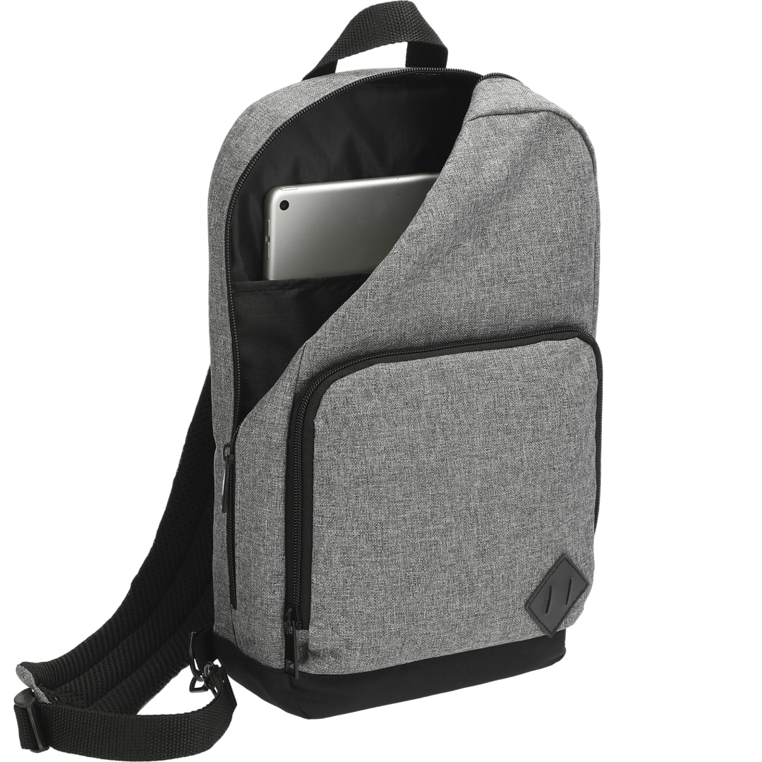 Graphite Deluxe Recycled Sling Backpack 18