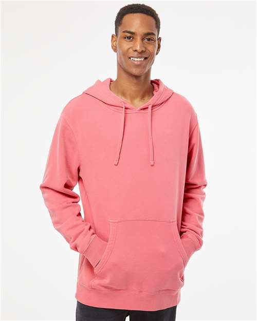 Unisex Midweight Pigment-Dyed Hooded Sweatshirt - PRM4500 76