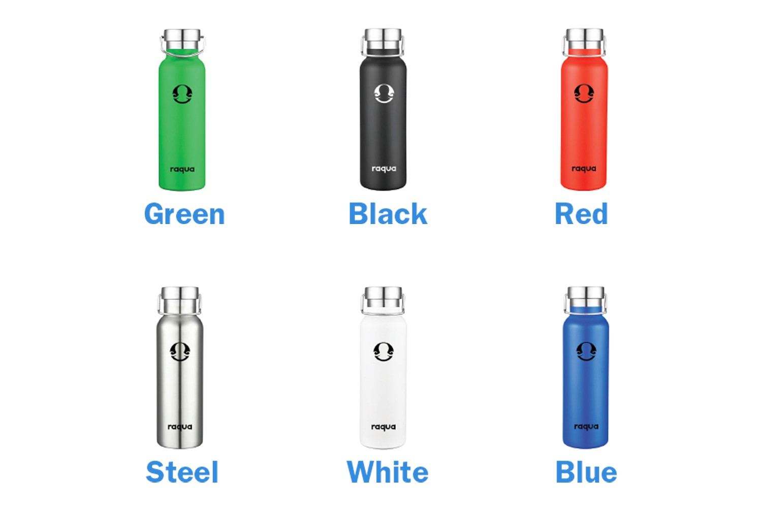 17oz. Leak Proof Bottle with Stainless Carry Bar 2
